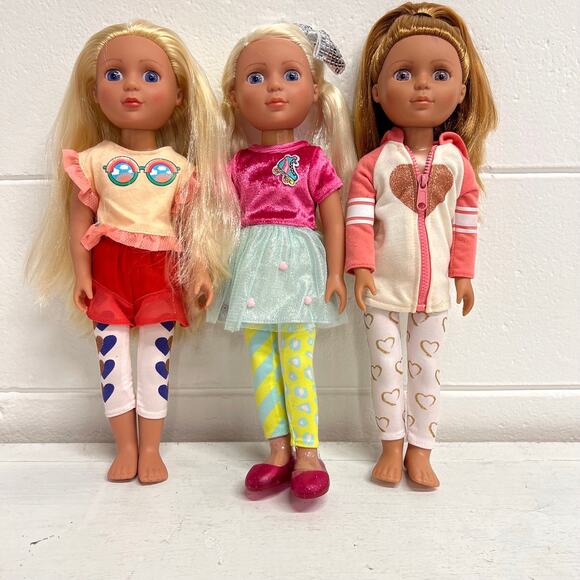 Glitter Girls Dolls Lot Of 3 Needs TLC